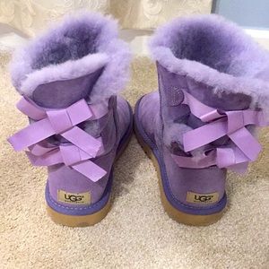 Ugg Bailey bow boots.
